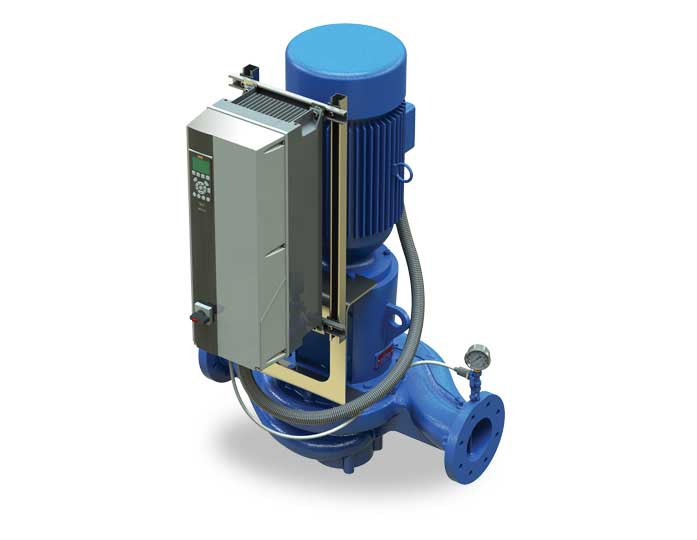 Pentair Aurora 382A-VFD Intellistar Vertical Inline Pump with Variable Frequency Drive