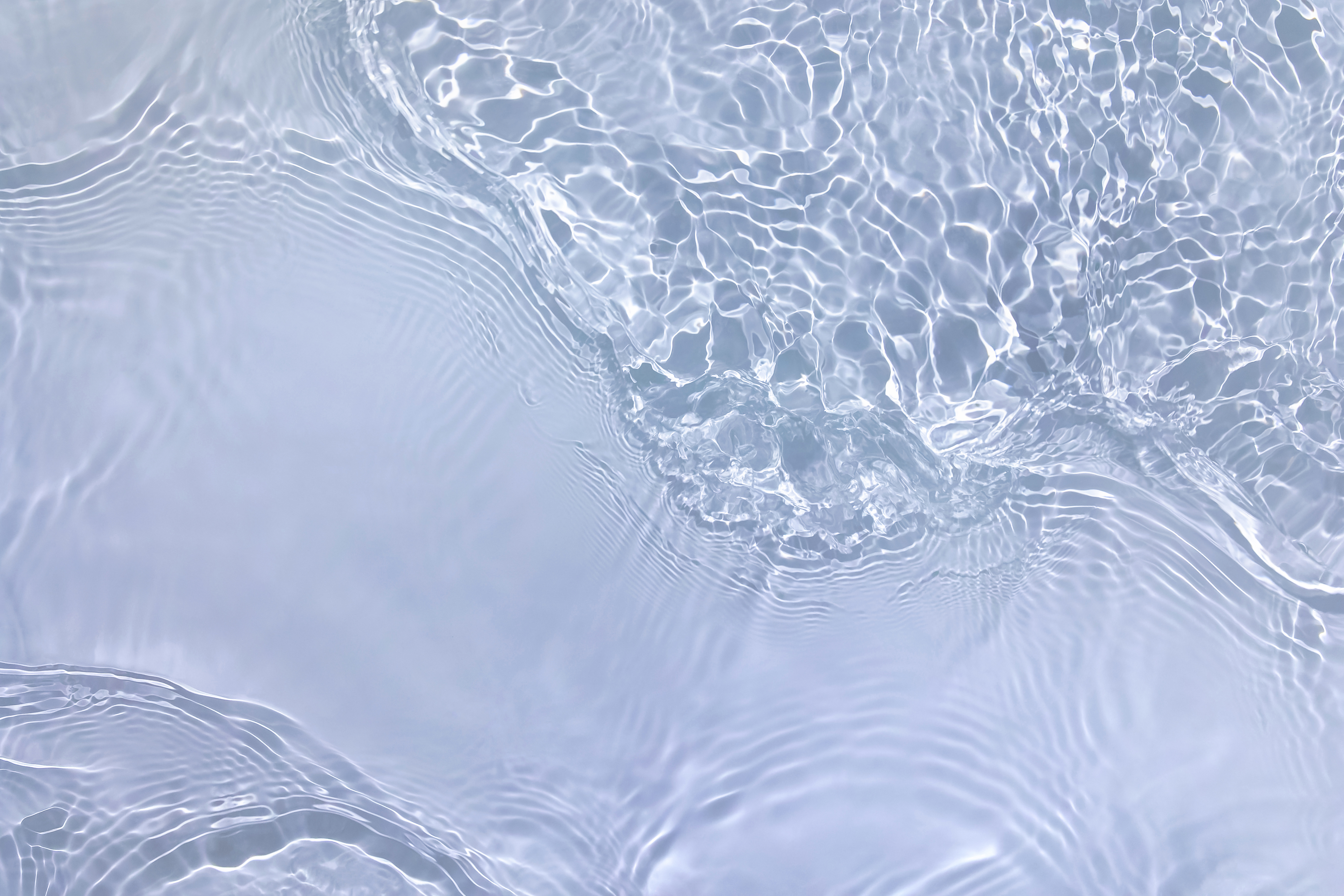 Hero Image waves of clear water background