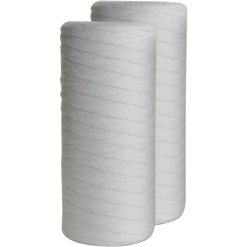 Replacement 10" Sediment Filters + O-Rings - 2-Pack