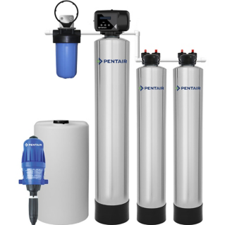 Iron & Manganese Filter and Pelican Water Softener Alternative Combo System (4-6 Bath)
