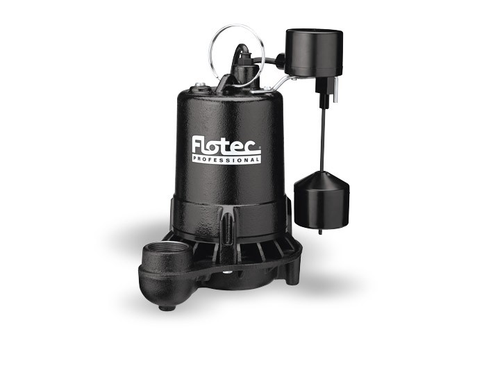 Pentair Flotec E50VLT 1/2 HP Professional Series Submersible Cast Iron Sump Pump