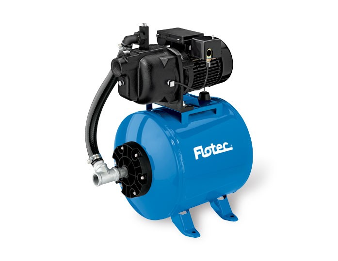 Pentair Flotec FP415515H 1/2 HP Cast Iron Shallow Well Jet Pump / Tank Combination