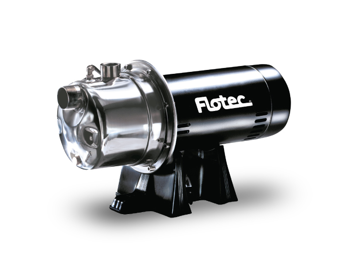 Pentair Flotec FP483208 1 HP Stainless Steel Shallow Well Jet Pump