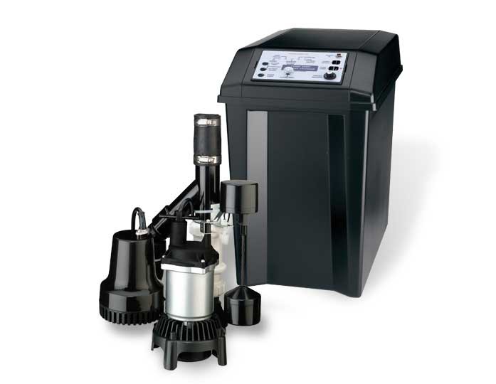 Pentair Flotec FPCC3320 Emergency Battery Backup Pre-Assembled Sump Pump System