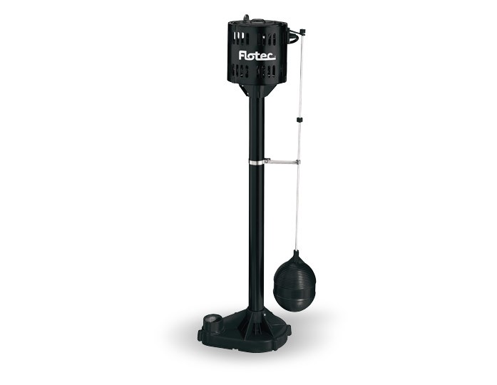 Pentair Flotec FPPM3600D 1/3 HP Thermoplastic Pedestal Sump Pump