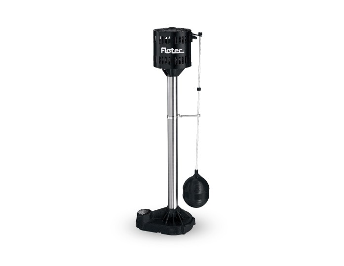 Pentair Flotec FPPSS3000 1/3 HP Cast Iron Pedestal Sump Pump