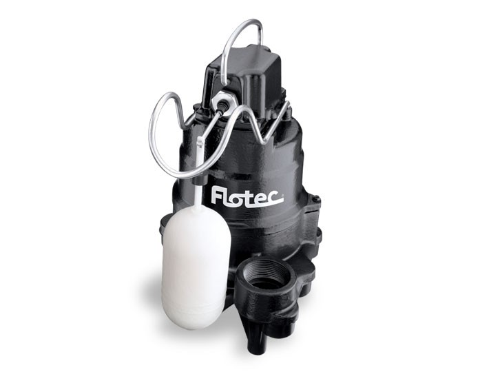 Pentair Flotec FPSC3350A 1/3 HP Submersible Cast Iron Sump Pump