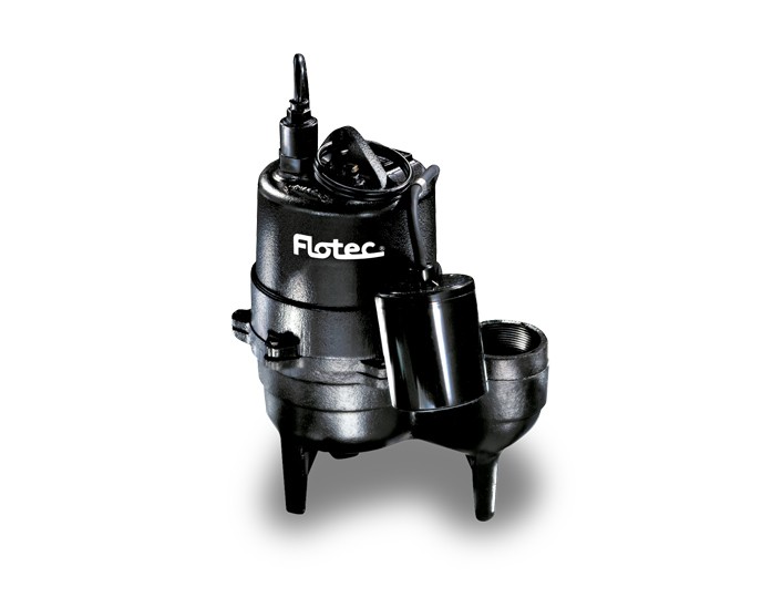 Pentair Flotec FPSE3601A 1/2 HP Cast Iron Sewage Pump