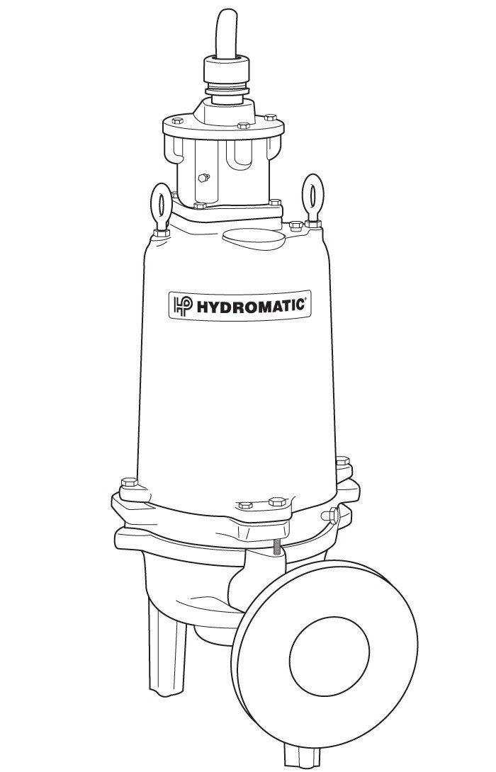 Pentair Hydromatic S4HRC/S4HVX 4" Discharge Submersible Solids Handling Pumps
