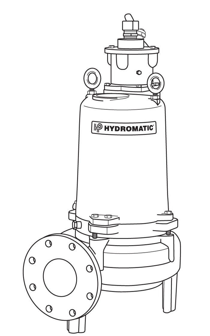 Pentair Hydromatic S4MRC/S4MVX 4" Discharge Submersible Solids Handling Pumps