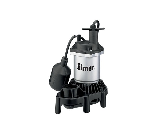 Pentair Simer 2161 1/4 HP Submersible Thermoplastic Sump Pump