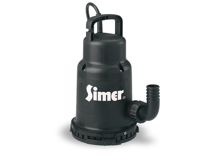 Pentair Simer 2430 1/3 HP Submersible, Utility / Pond / Waterfall Pump