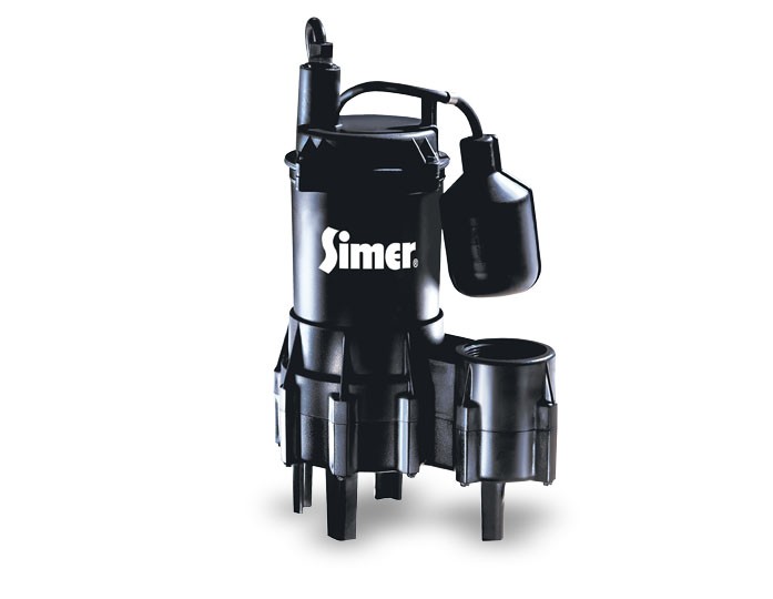Pentair Simer 2961 4/10 HP Submersible Sewage Pump