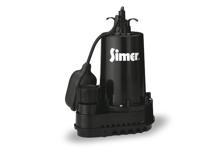 Pentair Simer 2975PC-03 1/2 HP Thermoplastic Submersible Sump Pump