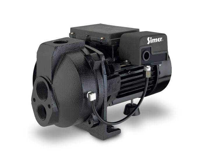 Pentair Simer 3205C 1/2 HP Cast Iron Convertible Deep Well Jet Pump