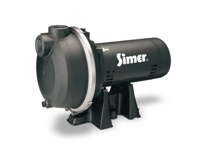Pentair Simer 3415P 1-1/2 HP Thermoplastic Sprinkler System Pump