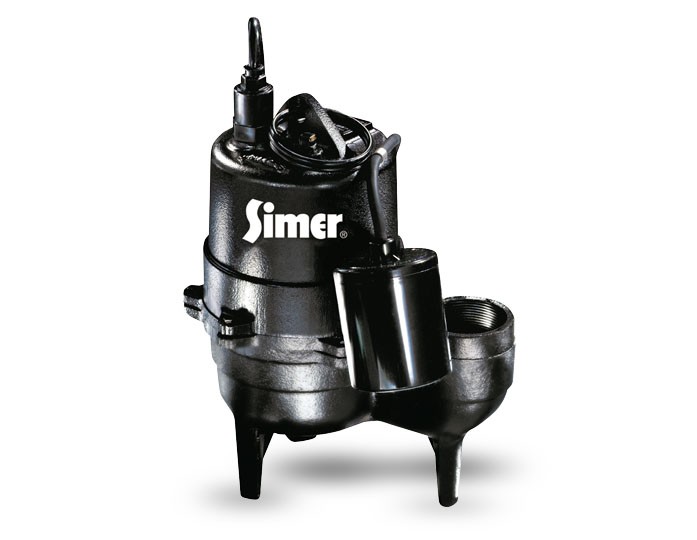 Pentair Simer 3963 1/2 HP Submersible Cast Iron Sewage Pump