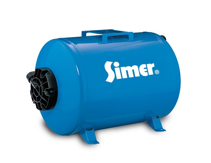 Pentair Simer HT20 20 Gallon Horizontal Pre-Charged Bladder Tank