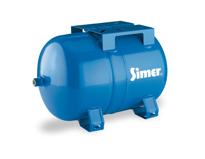 Pentair Simer HT7 7 Gallon Horizontal Pre-Charged Bladder Tank