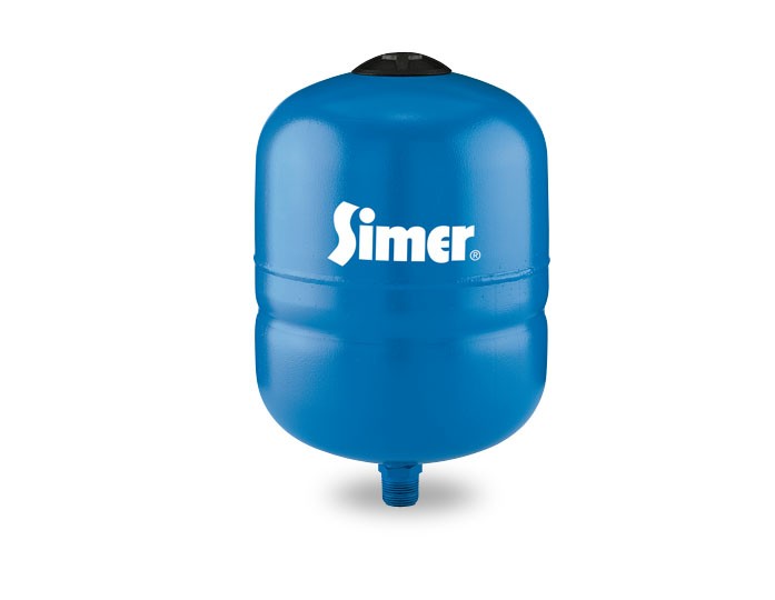 Pentair Simer LT2 2 Gallon Vertical Pre-Charged Pressure Tank