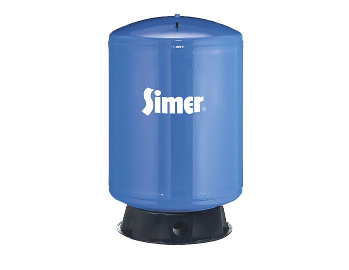 Pentair Simer VT96 85 Gallon Vertical Pre-Charged Bladder Tank