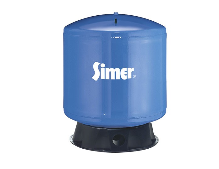 Pentair Simer VT52 50 Gallon Vertical Pre-Charged Bladder Tank