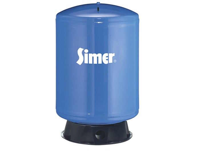 Pentair Simer VT99 119 Gallon Vertical Pre-Charged Bladder Tank