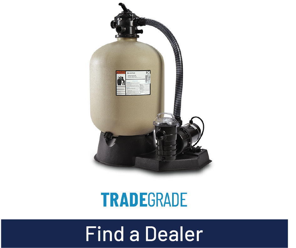 TradeGrade Sand Dollar Filter System, find a dealer, product thumbnail, banner