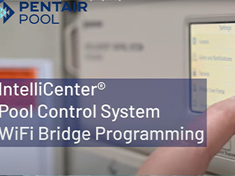Watch: IntelliCenter Pool Control System WiFi Bridge Programming