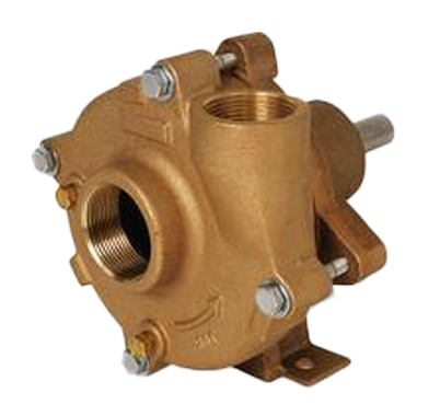 Pentair Shurflo Bronze Pedestal Open Impeller