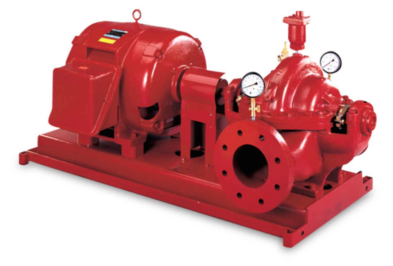 Pentair Aurora Horizontal Split Case Electric Drive Fire Pump - 400 Series