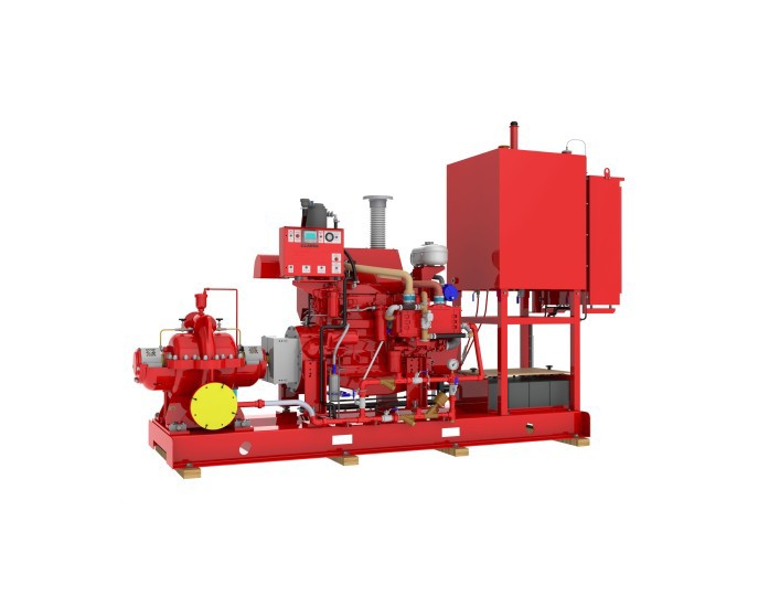 Pentair Fairbanks Nijhuis 1800F, 2800F, 5800F, 5900F and HGT Series Horizontal Split Case Diesel Drive Fire Pumps