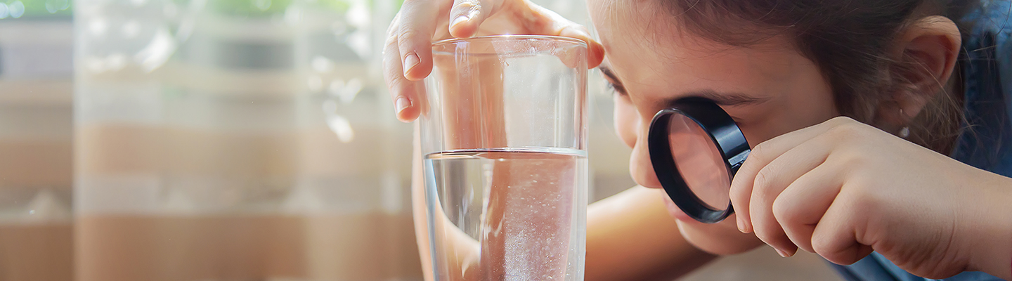 Cloudy discount tap water