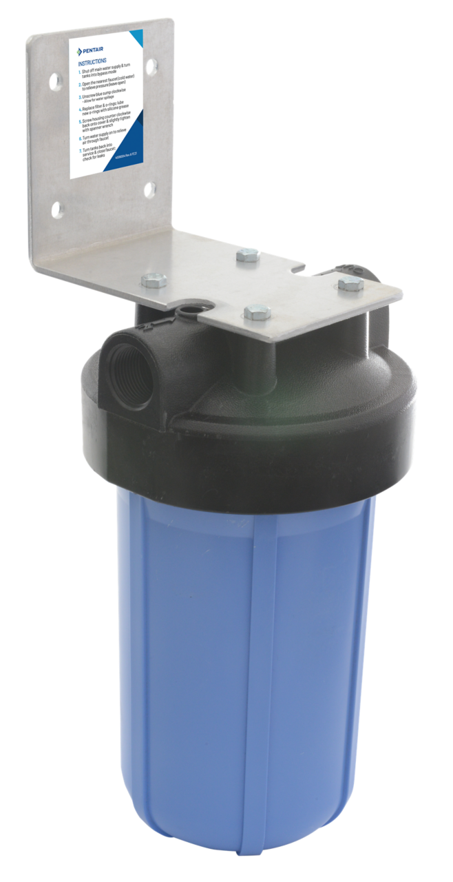 The Clean Water Filter Kit is a single step inline water filter