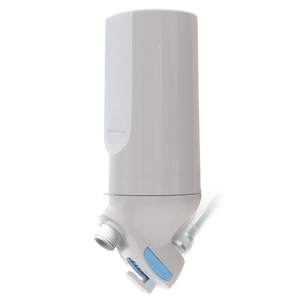 White Shower Filter Product image, no head