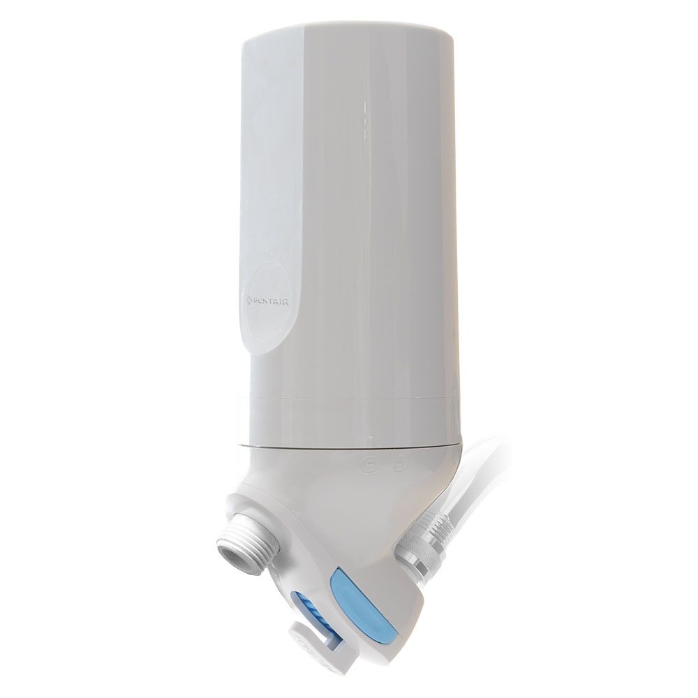 White Shower Filter No Head Product Image