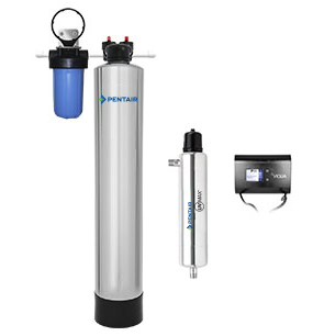 Whole House Water Filter System + UV (4-6 Bathrooms)