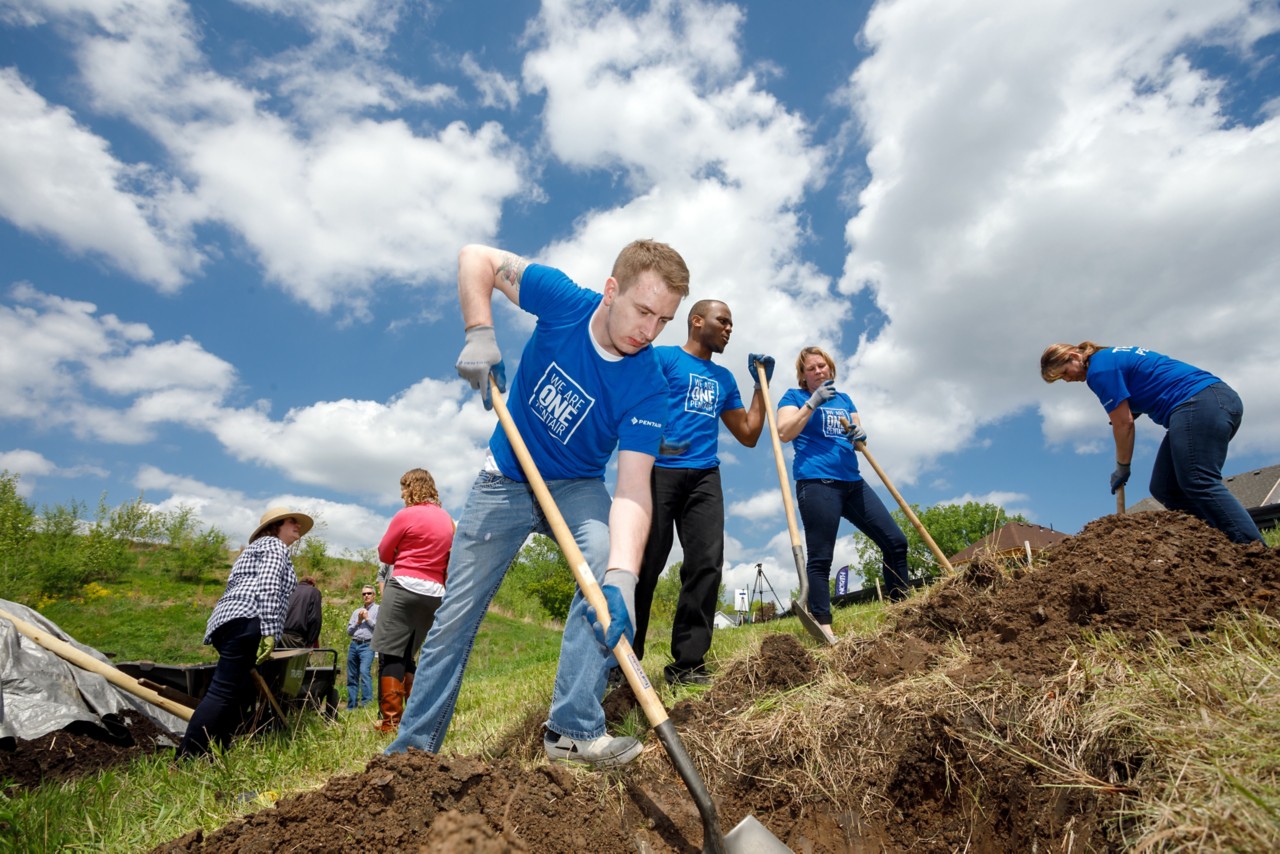 Team Pentair Tree Planting photo