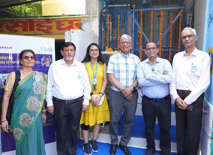 Team Visits Noida School Noida Safewater School System Safe Water Network