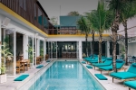 hotel pool area