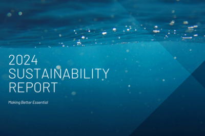 Pentair's 2024 Sustainability Report cover
