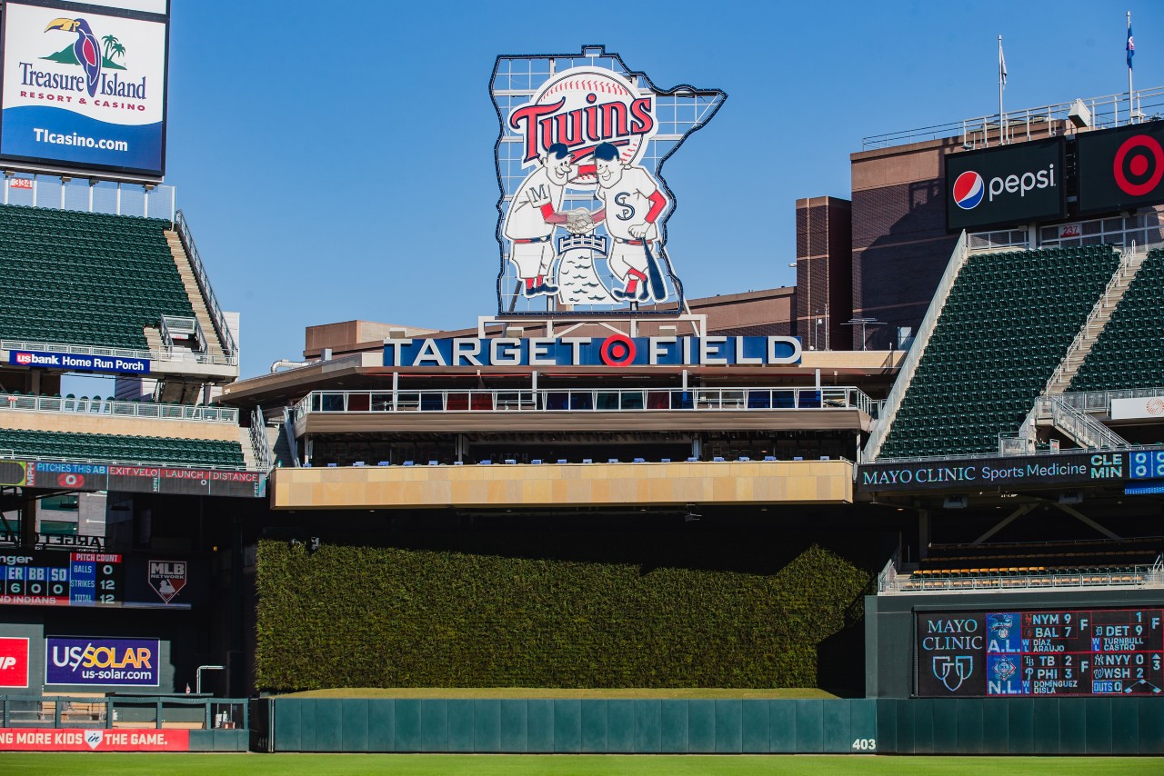 living wall image at Target Field