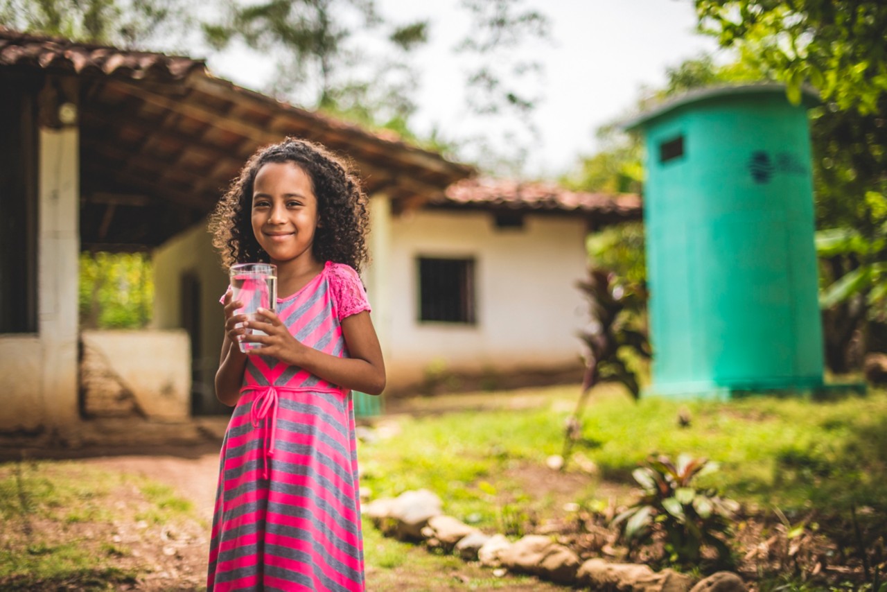 Water Mission 2017. Shooting the project and families in Laguna Secca, Honduras