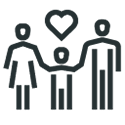 Family with Heart Icon parental-leave-icon