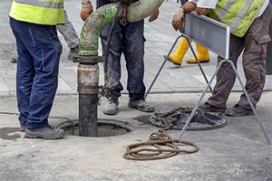 Sewer Lines Cleaning Service. Unblock a drain. Cleaning blocked sewer.