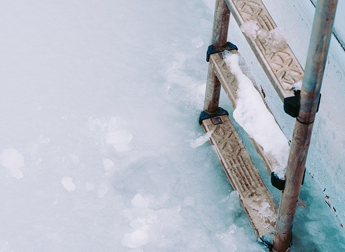 Winter Storm Pool Protection