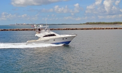 speed boat on water