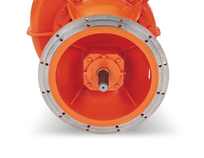 b6xt series, centrifugal, orange pump, white background, berkeley, jpg