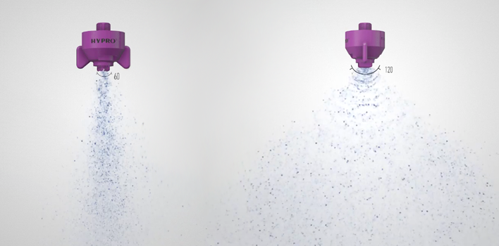 The video explains differnet parts of Hypro ulta lo-drift nozzle and how it works