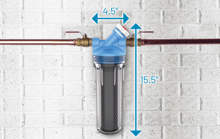 omnifilter, png, white brick background, dimensions